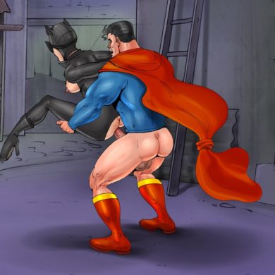 Superman fucks Catwoman