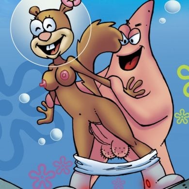 Sandy Cheeks Fucked by Patrick